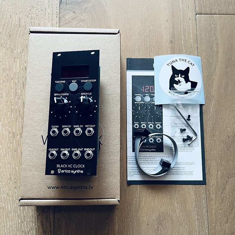 Erica Synths Black VC Clock V2