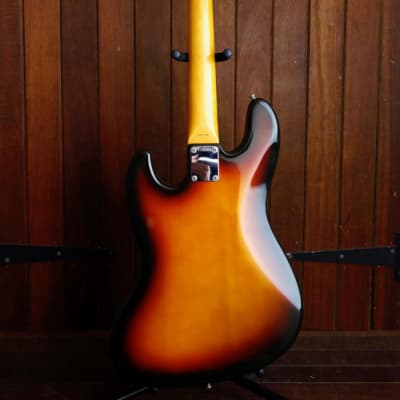 Fender JB62 Jazz Bass Made In Japan Sunburst 1991 Pre-Owned image 9