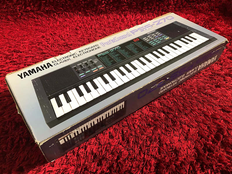 Keyboard Yamaha PSS-270 49 keys black original box