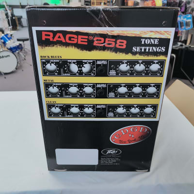Peavey Rage 258 25W 1x8" Guitar Combo Amp 2010s - Black image 3