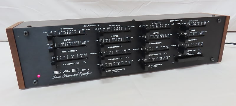 Vintage SAE 180 EQ - Stereo Parametric Equalizer | Reverb