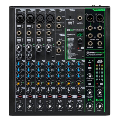 Mackie ProFX10v3 Effects Mixer with USB CARRY BAG KIT image 2
