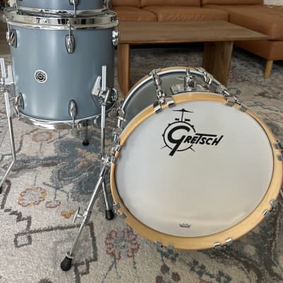 Gretsch Drums Brooklyn 3-Piece Micro Kit (10,13,16) Satin Grey image 2