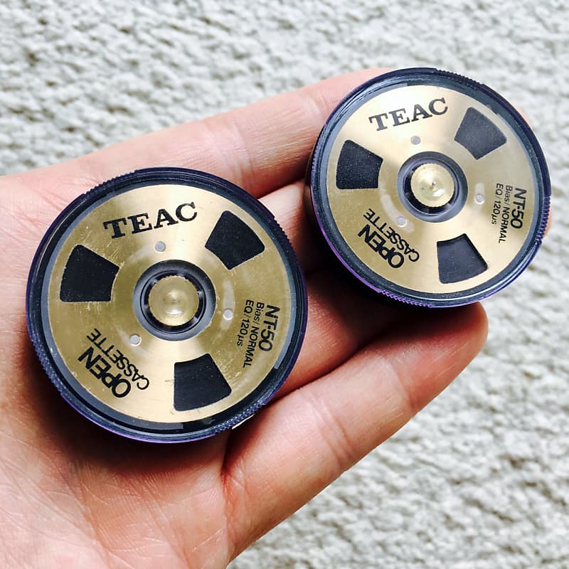 TEAC OC-2N Golden Open Reel Cassette, Super Rare & Classic ! Collectable !