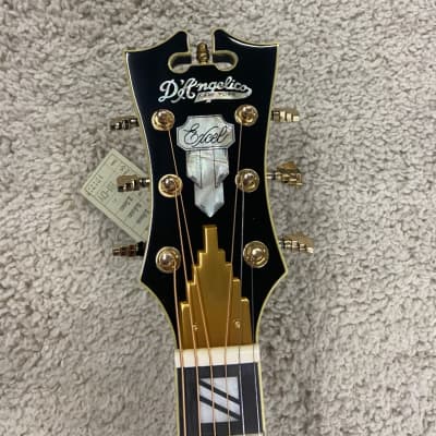 D'Angelico Excel Lexington Acoustic Electric Guitar, Auburn DAED300AUBGP w/Case image 6