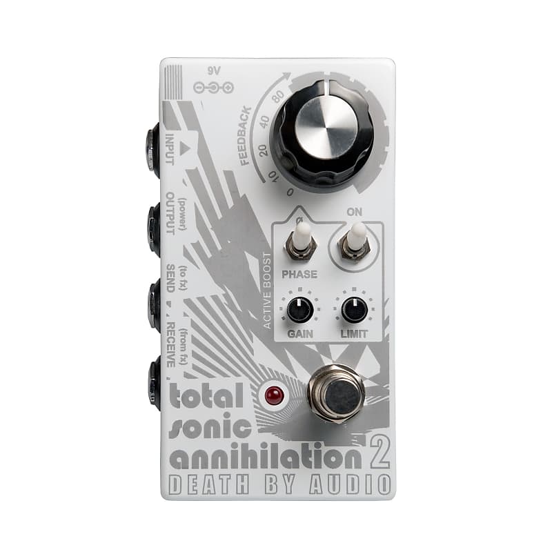 Death By Audio DBA Total Sonic Annihilation 2 Feedback Looper Effects Pedal