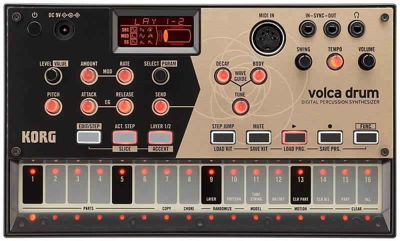 KORG VOLCA DRUM : BRAND NEW :  [DETROIT MODULAR] image 1