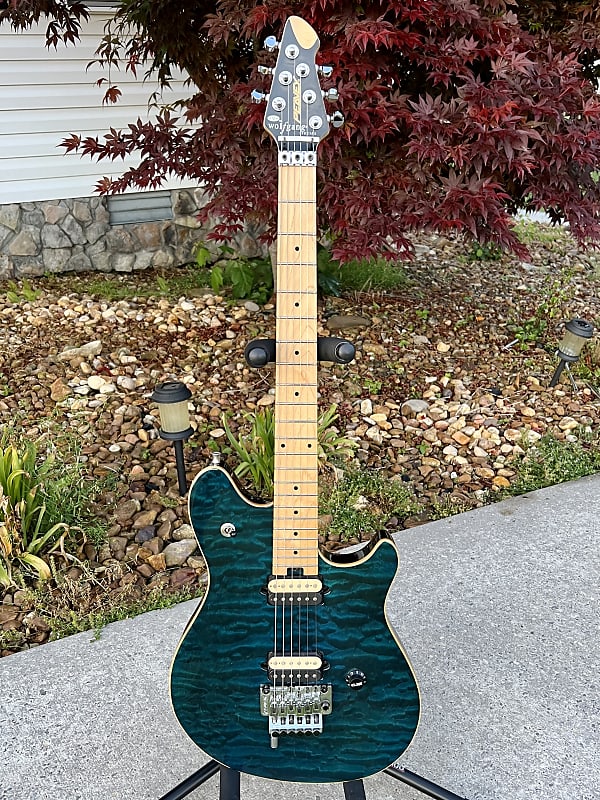 Peavey Wolfgang Special Blue Transparent image 1