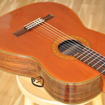 HASHIMOTO G200 / Classical Nylon Guitar 4/4 Adult Size / Made In Japan / From 1980's image 5