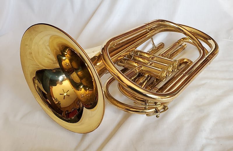 FE Olds & Son Marching Trombone 1970s Brass | Reverb