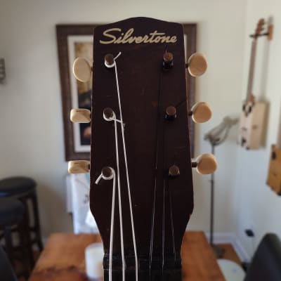 Silvertone Cowboy Stencil Guitar 1958-59 image 5