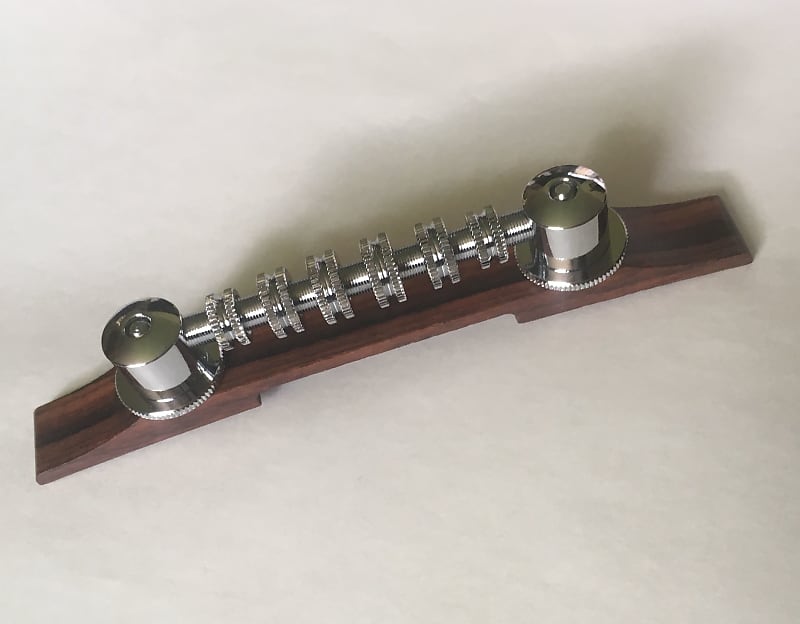 Space Control Roller bridge with Rosewood Gretsch base for Reverb