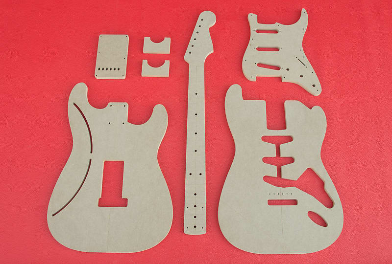 Stratocaster 1958 1965 Vintage Guitar Router Template Set Reverb