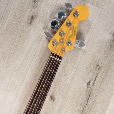 Fender American Professional II Precision Bass V 5-String Rosewood Olympic White image 8