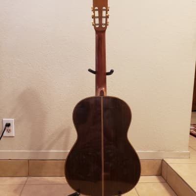 David Daily David Daily Classical Guitar -Natural Spruce, Scale/Nut: 650mm/52mm 1999 - Top: Spruce Sides and Back: Indian Rosewood Neck: Mahogany Fingerboard: Ebony image 4