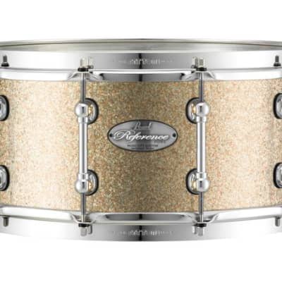 Pearl Music City Custom Reference Pure 13"x6.5" Snare Drum GREEN GLASS RFP1365S/C446 image 2