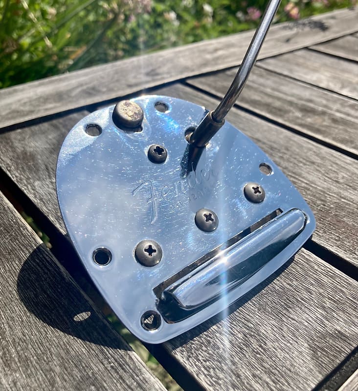 Vintage Fender Jazzmaster Tremolo Vibrato Tailpiece with Reverb
