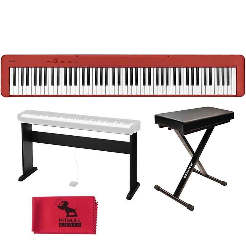 Casio piano outlet stand and bench