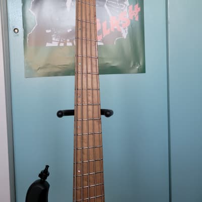 Ibanez EHB1005MS-BKF Ergonomic Headless 5-String Bass 2020 - Black Flat image 4
