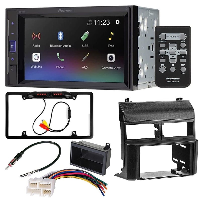Pioneer DMH-A240BT 6.2” Double Din Touch Screen Car Stereo Radio with –  Auto Sparky