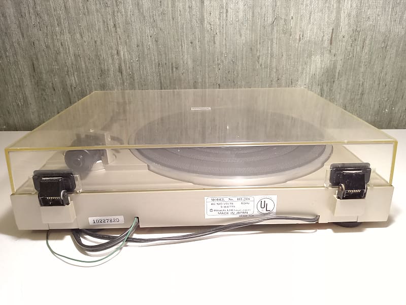 Hitachi HT-20S Turntable deals 80s Vintage Japan Silver