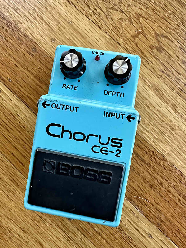 Boss CE-2 CE2 Chorus Silver Screw Early model #9600 Made in