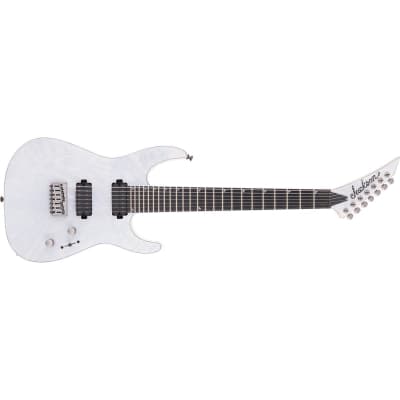 Jackson Pro Soloist SL7A MAH HT Electric Guitar, Ebony Fingerboard, Unicorn White image 5