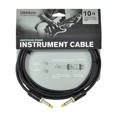 D'Addario Planet Waves American Stage 10' Instrument Cable