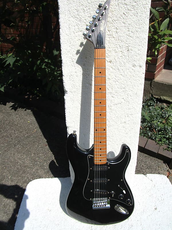 Mako Stratocaster Guitar, 1980's, Korea,  Fresh Setup image 1