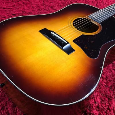 MORRIS WG-25 Acoustic Guitar Sunburst Japan Vintage | Reverb