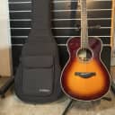 Yamaha LS-TA TransAcoustic Acoustic Guitar, Engelmann Spruce Top, Brown Sunburst