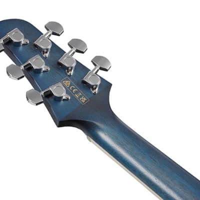 Mint Ibanez TCM50FM-ODB Talman Acoustic Electric - Open Pore Denim Blue image 7