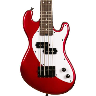 Kala U-Bass Solid Body Ukulele Bass, Red image 1