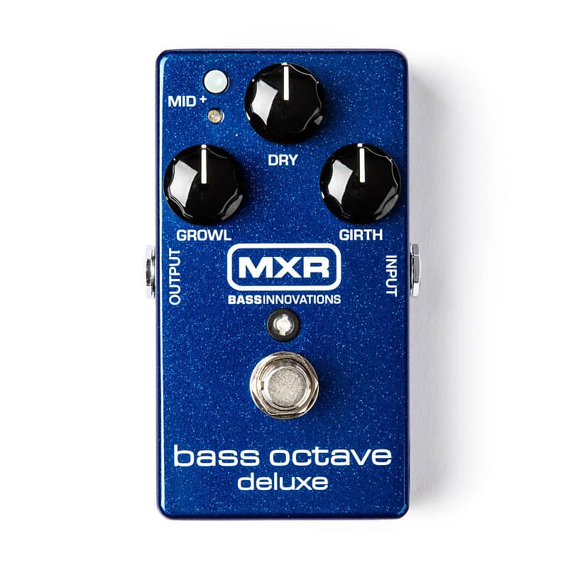 MXR Bass Octave Deluxe Guitar Effect Pedal image 1