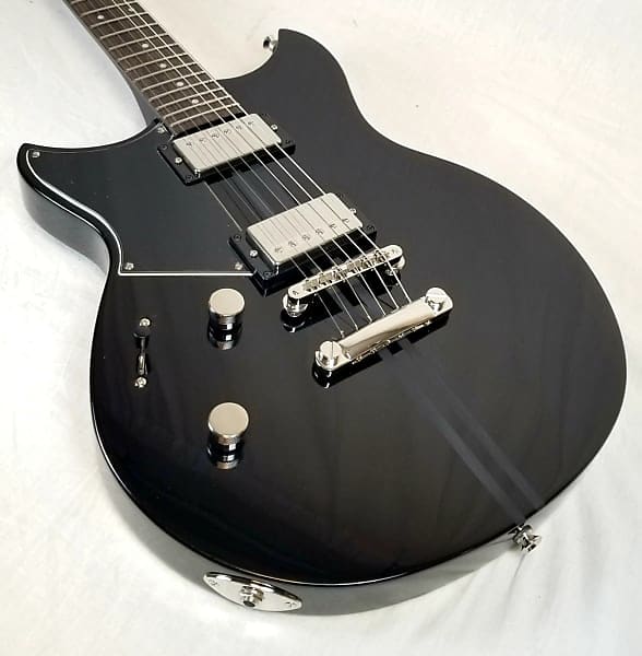 Yamaha RSE20L Revstar Element Left Handed Electric Guitar, 2 Alnico V Humbucking Pickups, Black image 1