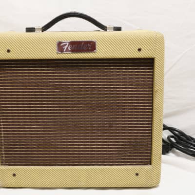 Fender Bronco PR-258 Tweed Practice Electric Guitar Combo Amp | Reverb