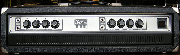 Kustom iii bass head top