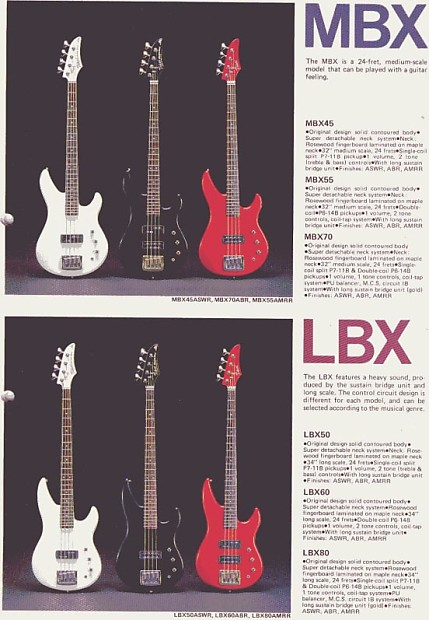 Tokai LBX 50 1980's Black | Reverb