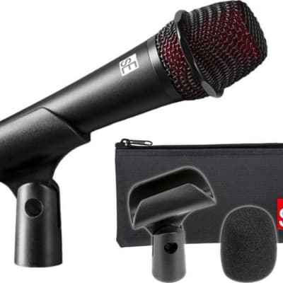 sE Electronics V3 Dynamic Vocal Microphone w/ Clip and Bag image 1