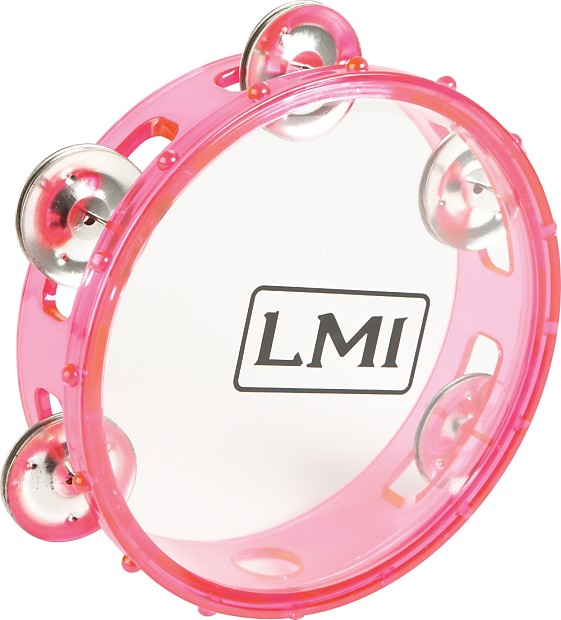 LMI CD-65P Transparent Tambourine with Head image 1