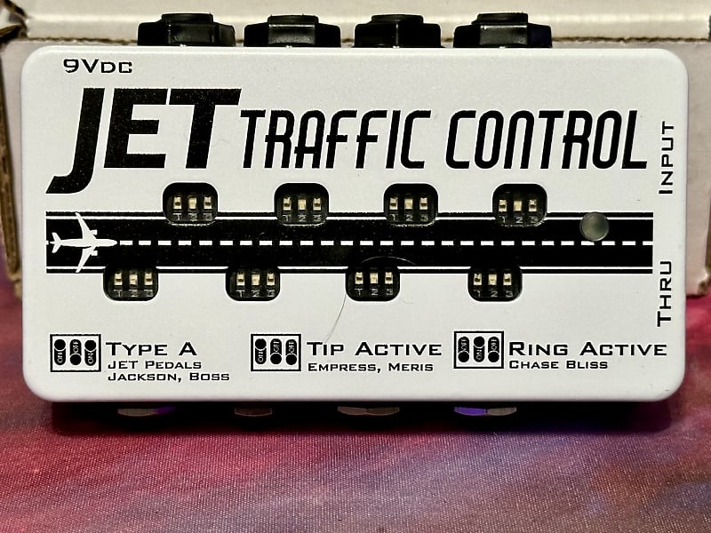 Jet Pedals TRAFFIC CONTROL 2023 WHITE Reverb