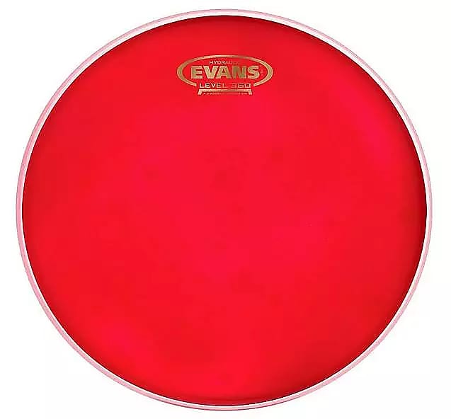 Evans TT10HR Hydraulic Red Drum Head - 10" image 1