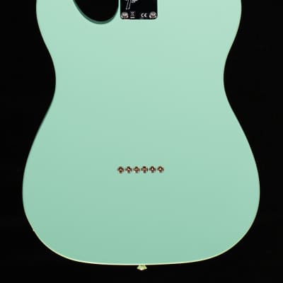 Fender American Performer Telecaster with Humbucker Satin Surf Green - US21025082-7.76 lbs image 4