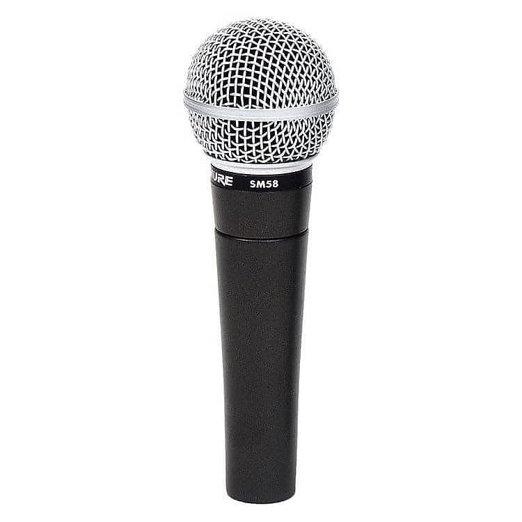 Shure SM58 Handheld Cardioid Dynamic Microphone image 1