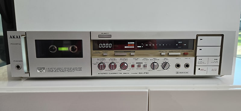 Akai Gx-F51 1982 - Silver | Reverb