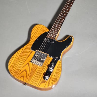 PartsCaster Telecaster Solid Ash Body - Maple Neck image 13
