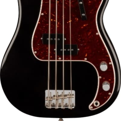 Fender American Vintage II 1960 Precision Electric Bass Rosewood Fingerboard, Black image 2