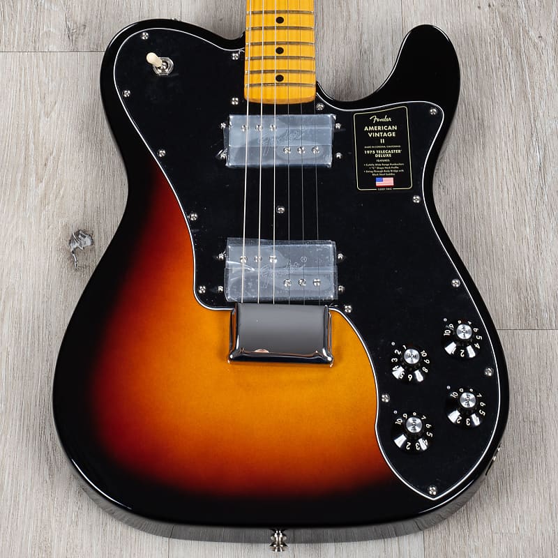 Fender American Vintage II 1975 Telecaster Deluxe Guitar, 3-Color