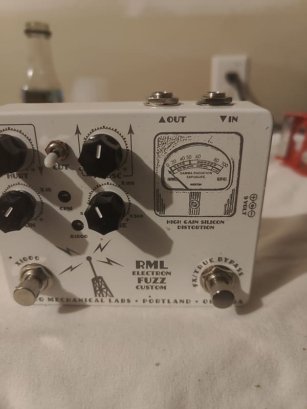 Retro Mechanical Labs RML electron fuzz custom 2022 - White | Reverb