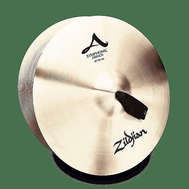 Zildjian A0429 20" A Zildjian Symphonic French Hand Crash Cymbals (Pair) image 1